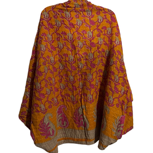 Kantha Reversable Shawl/Poncho/Huggie